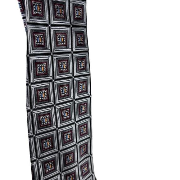 Jos A Bank Joseph Signature Gold Mens Neck Tie Necktie 100% Silk 4" - Picture 4 of 16